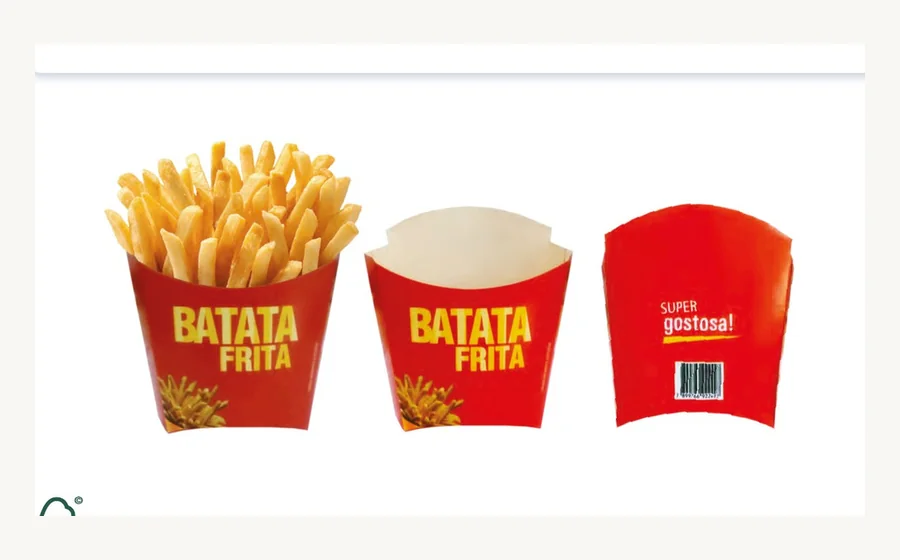 Embalagem para batata frita
